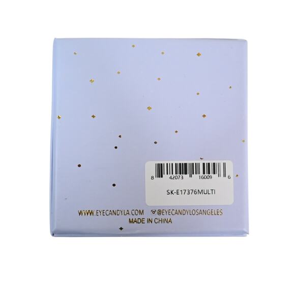 EYE CANDY LOS ANGELES Willow Hearts CZ Drop Earrings NEW - Picture 5 of 5